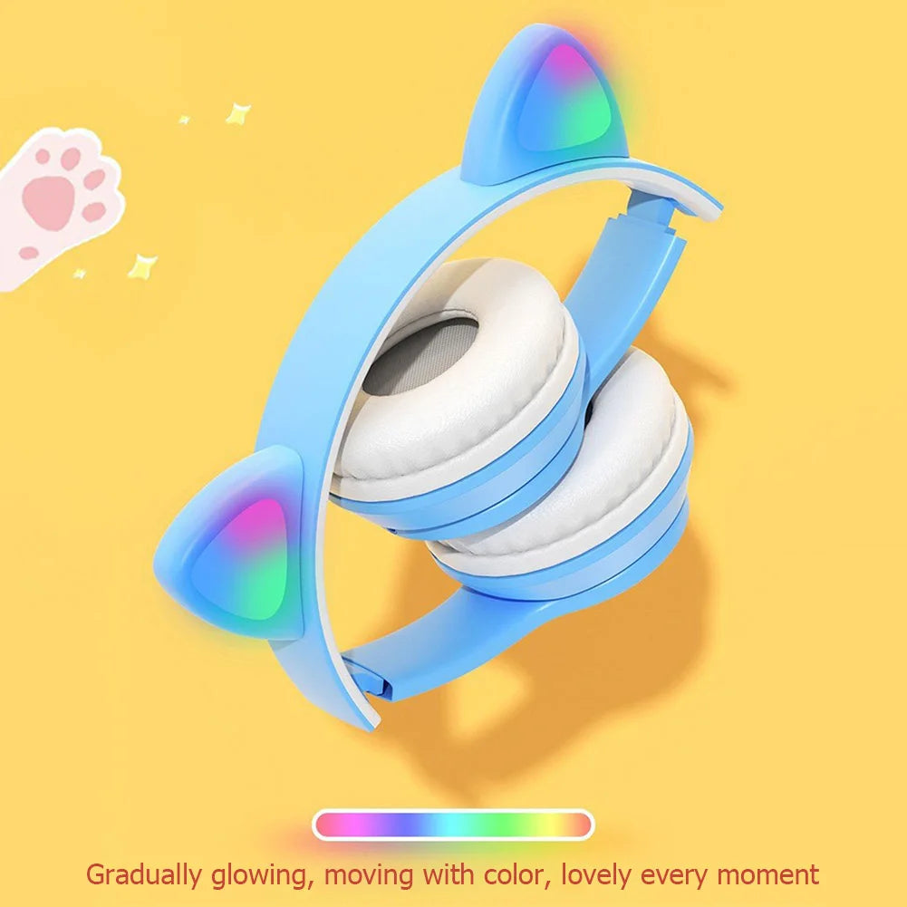 Wireless Headphones Cat Ear.
