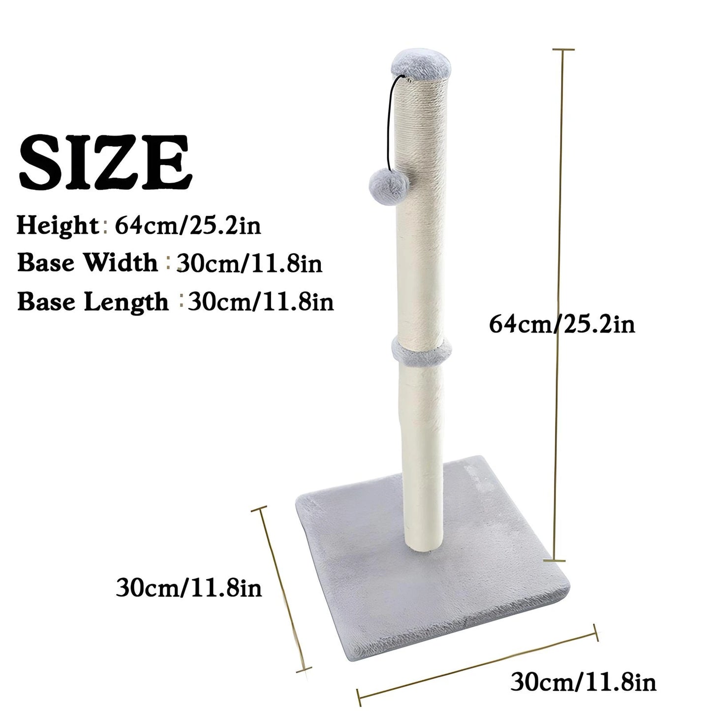 Tall Cat Scratching Posts.