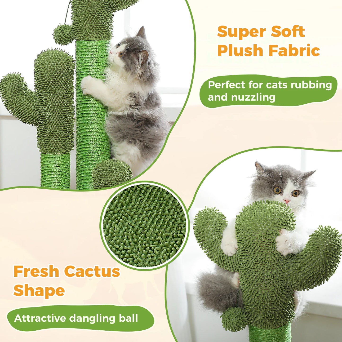 Cactus Cat Scratching Post.