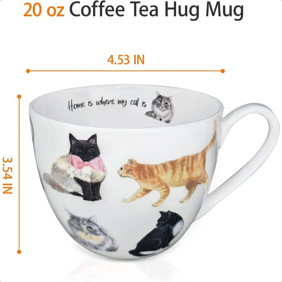 Cute Cat Mugs.