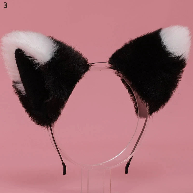 Furry Cat Ears and Tail.
