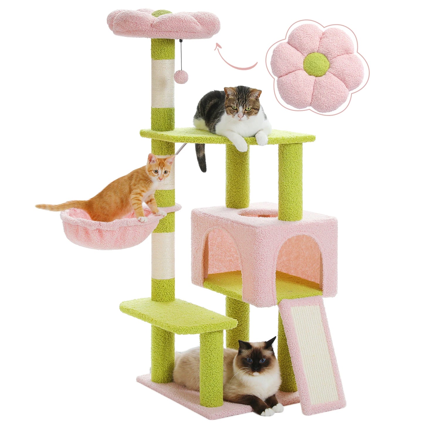 Flower Cat Tree.