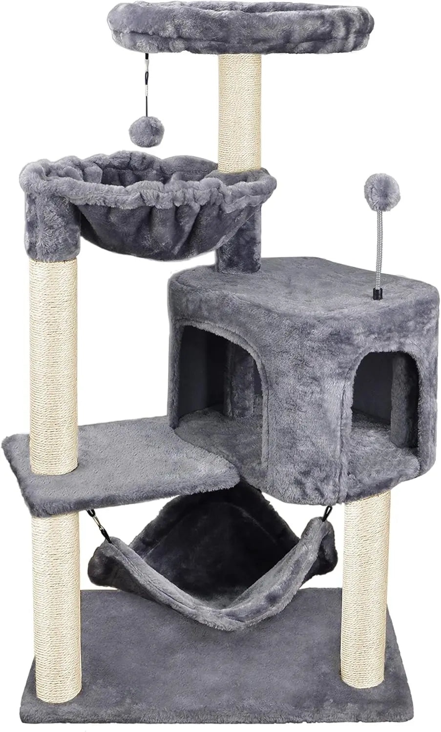 Cat Tree with Large Hammock.
