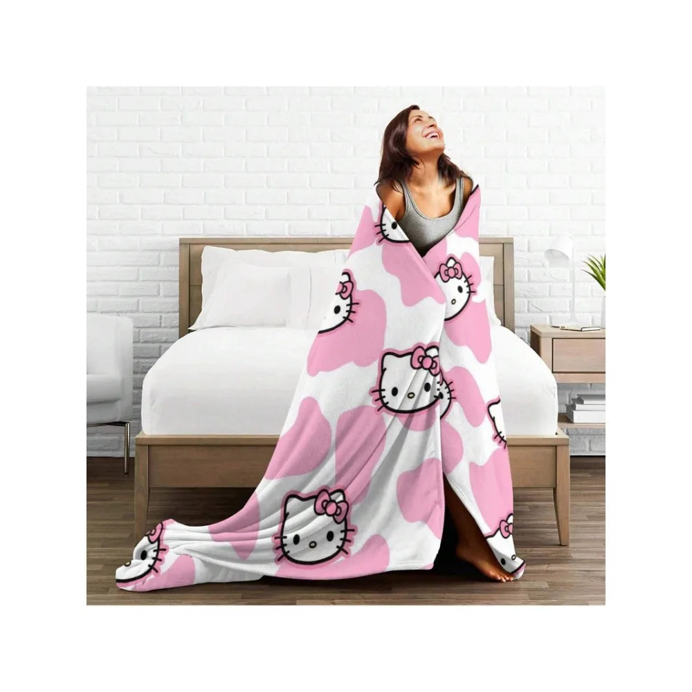 Hello Kitty Flannel Blanket.