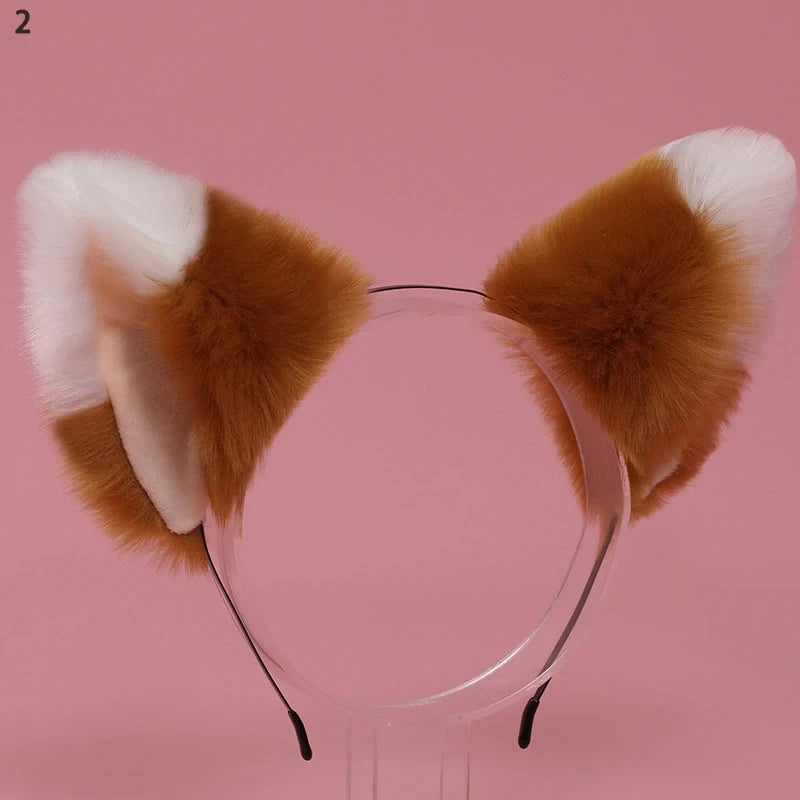 Furry Cat Ears and Tail.