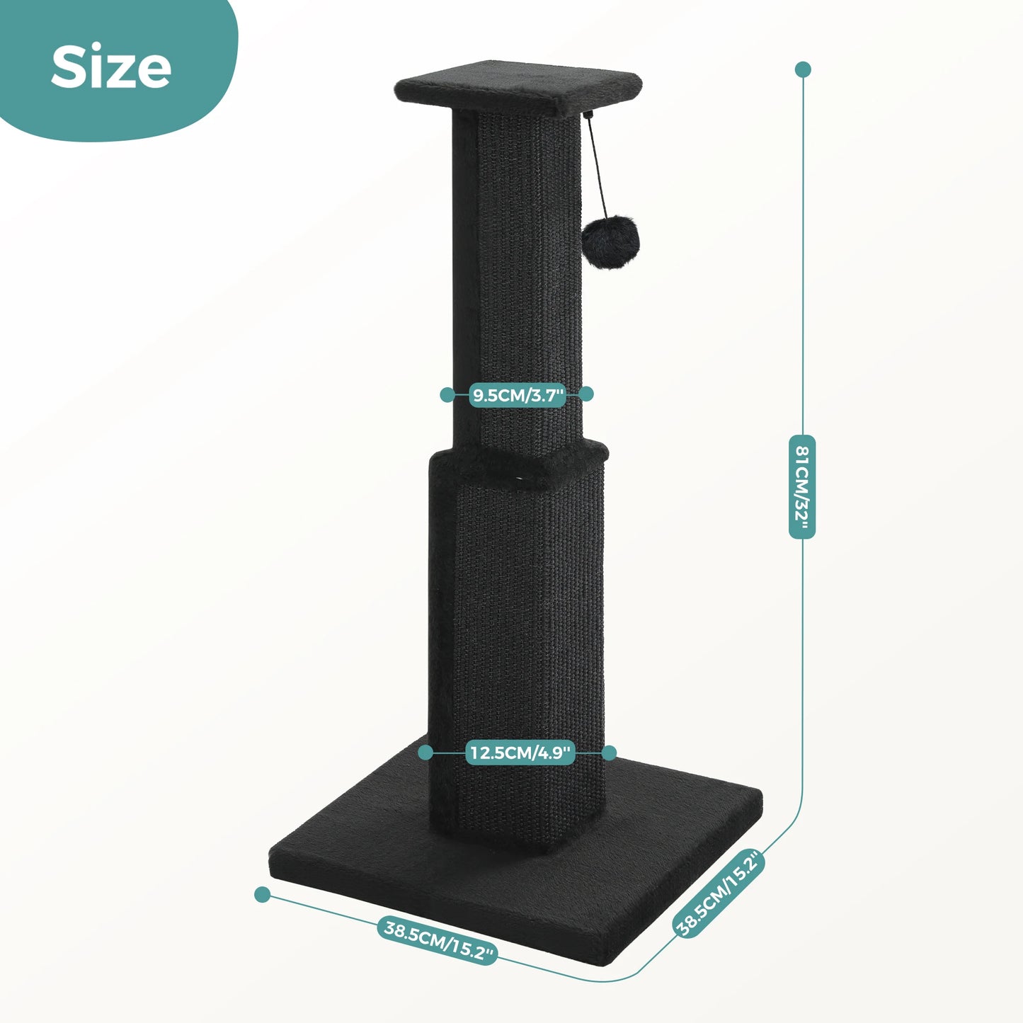 Large Cat Scratching Post.