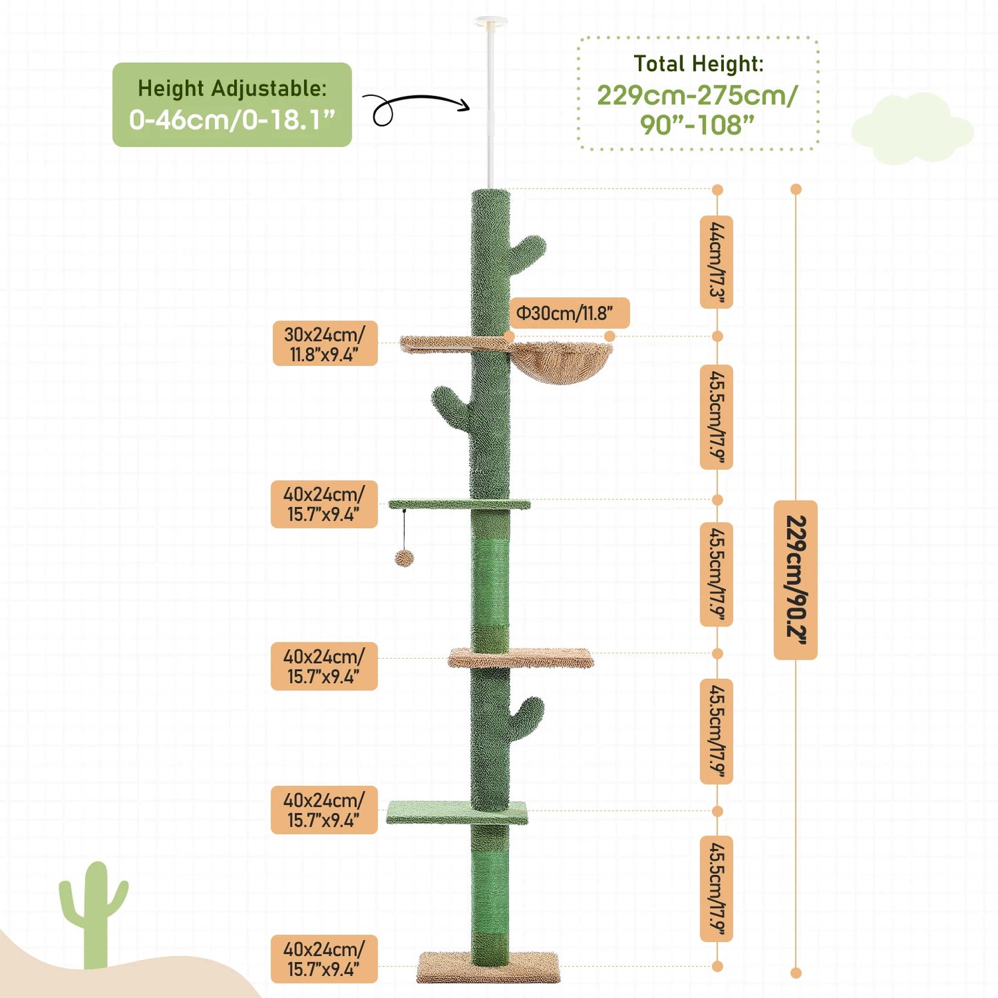 Cactus Cat Tree.
