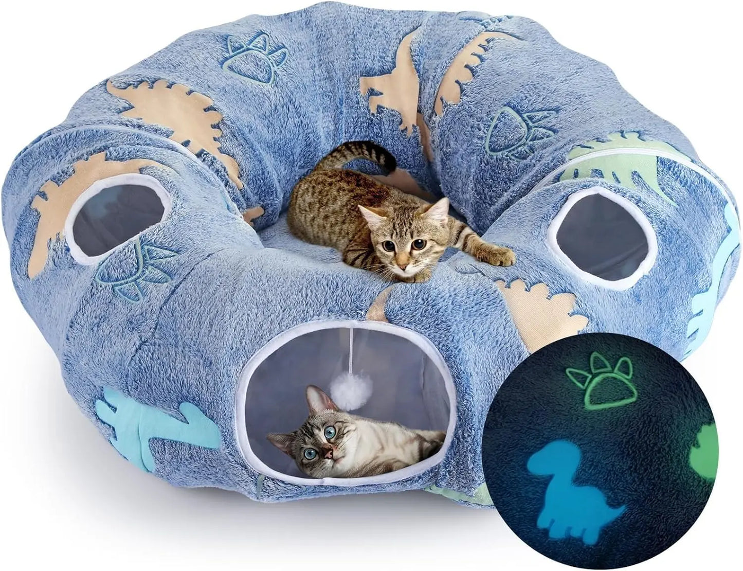 Maxetodo Foldable Cat Tunnel.