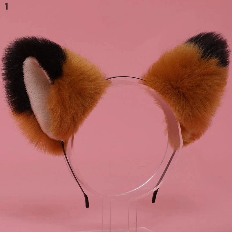 Furry Cat Ears and Tail.