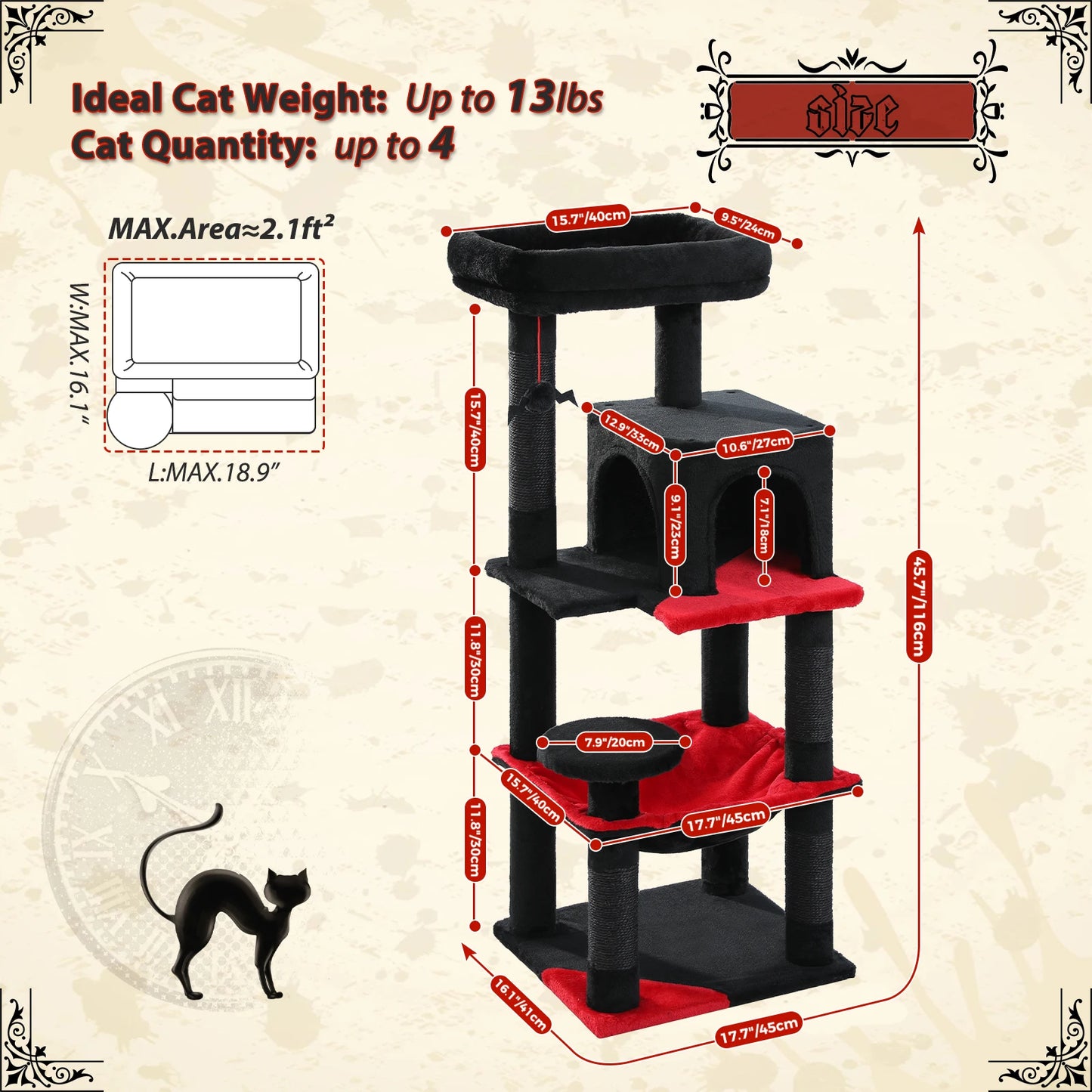 Gothic Cat Tree.