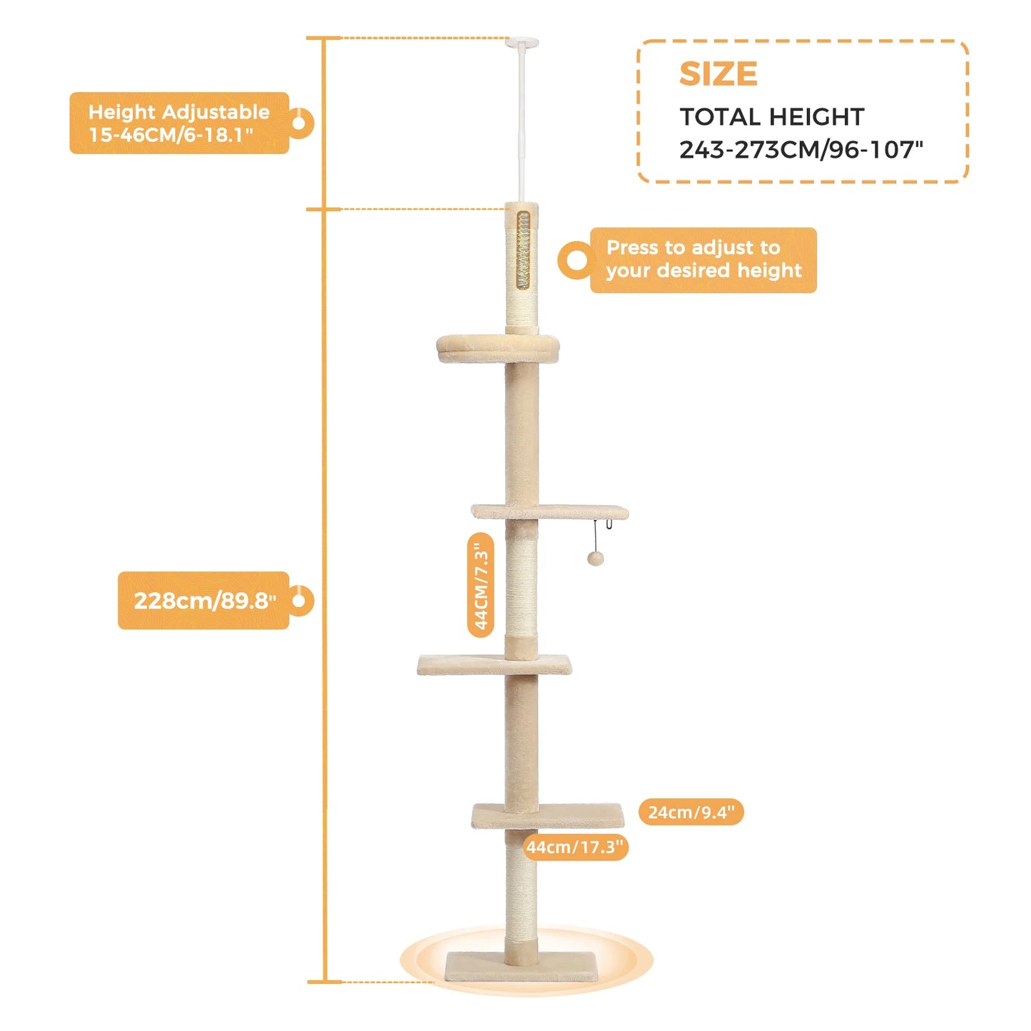 Height Cat Tree.