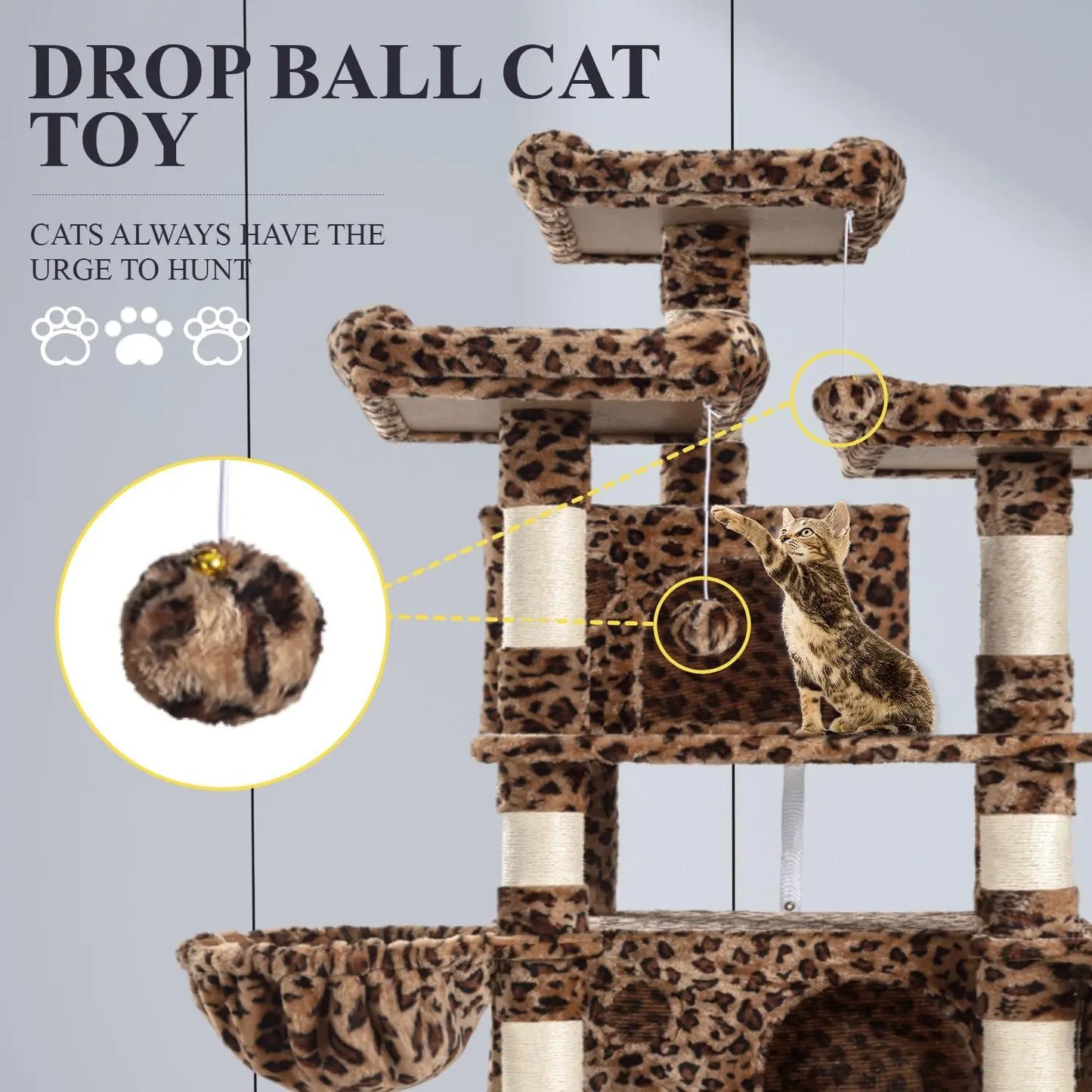 Cat Tree/House and Towers.