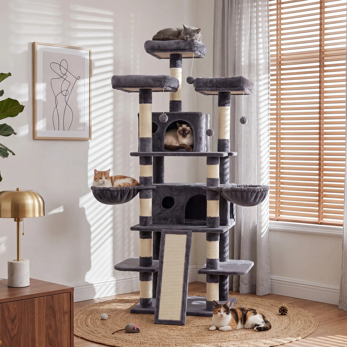 Large Multi-Level Cat Tree.