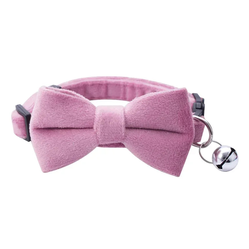Adjustable Cat Bow Collar.
