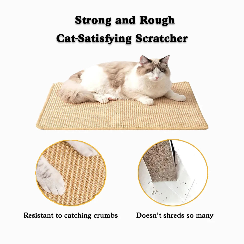 Premium Sisal Cat Scratching Mat.