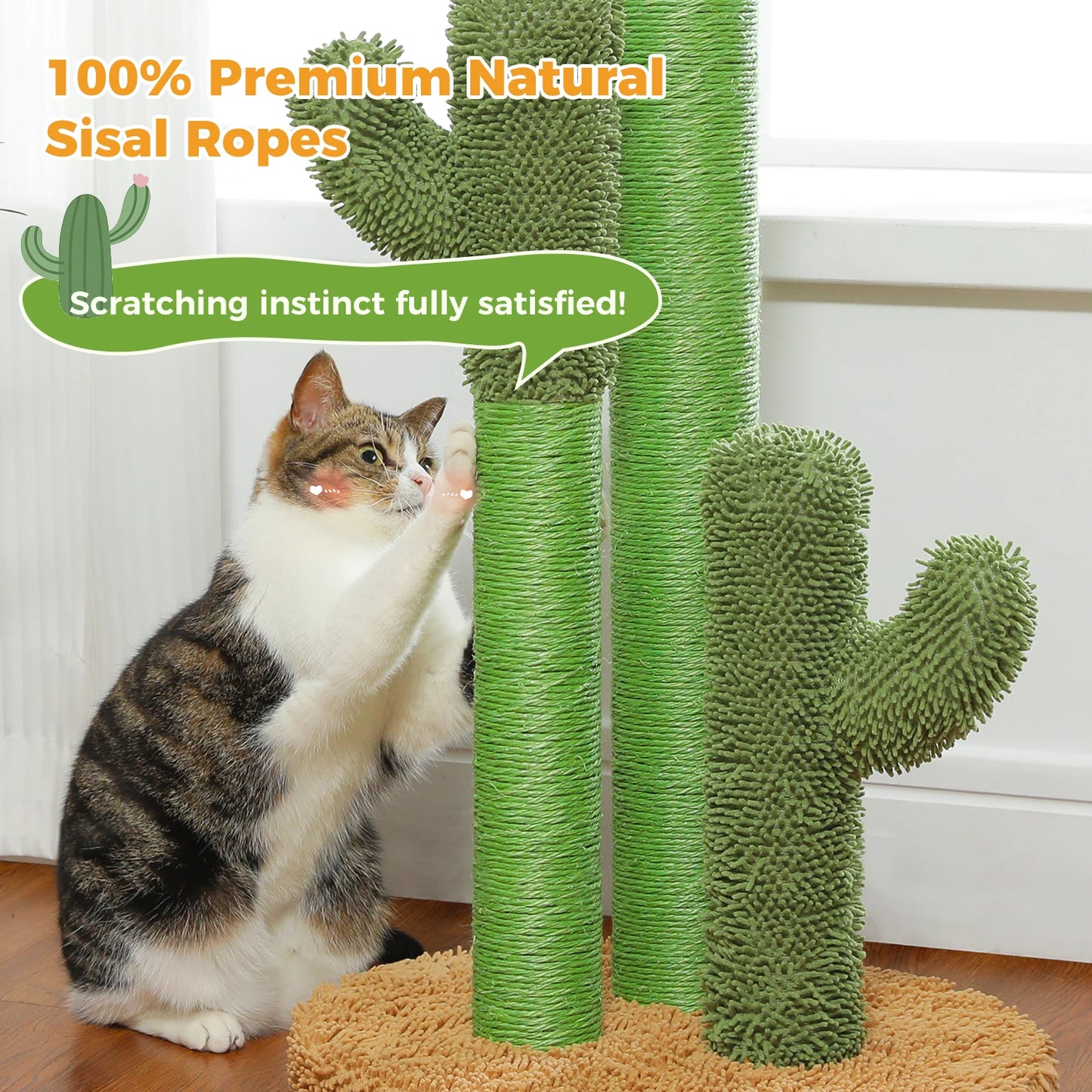 Cactus Cat Scratching Post.