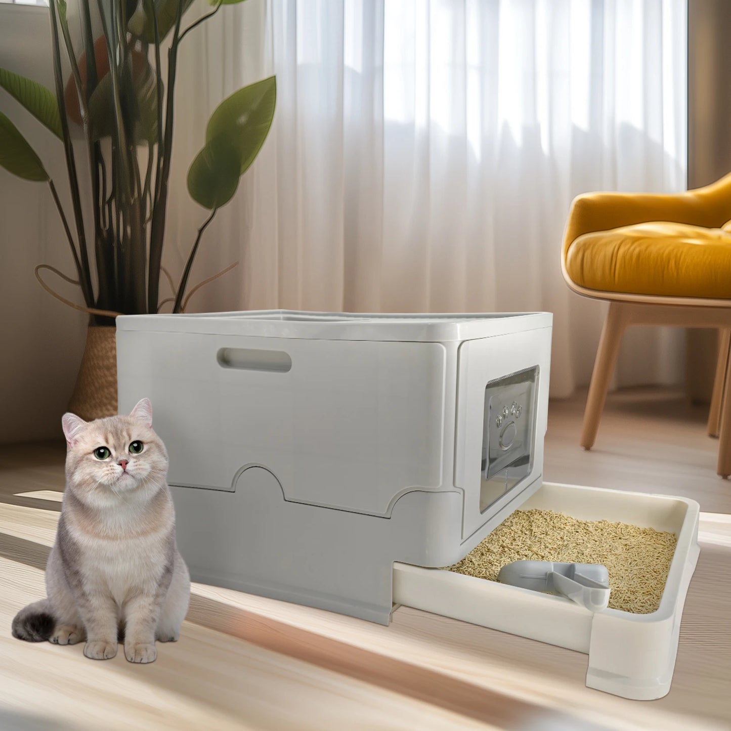 Bingopaw Cat Litter Box.