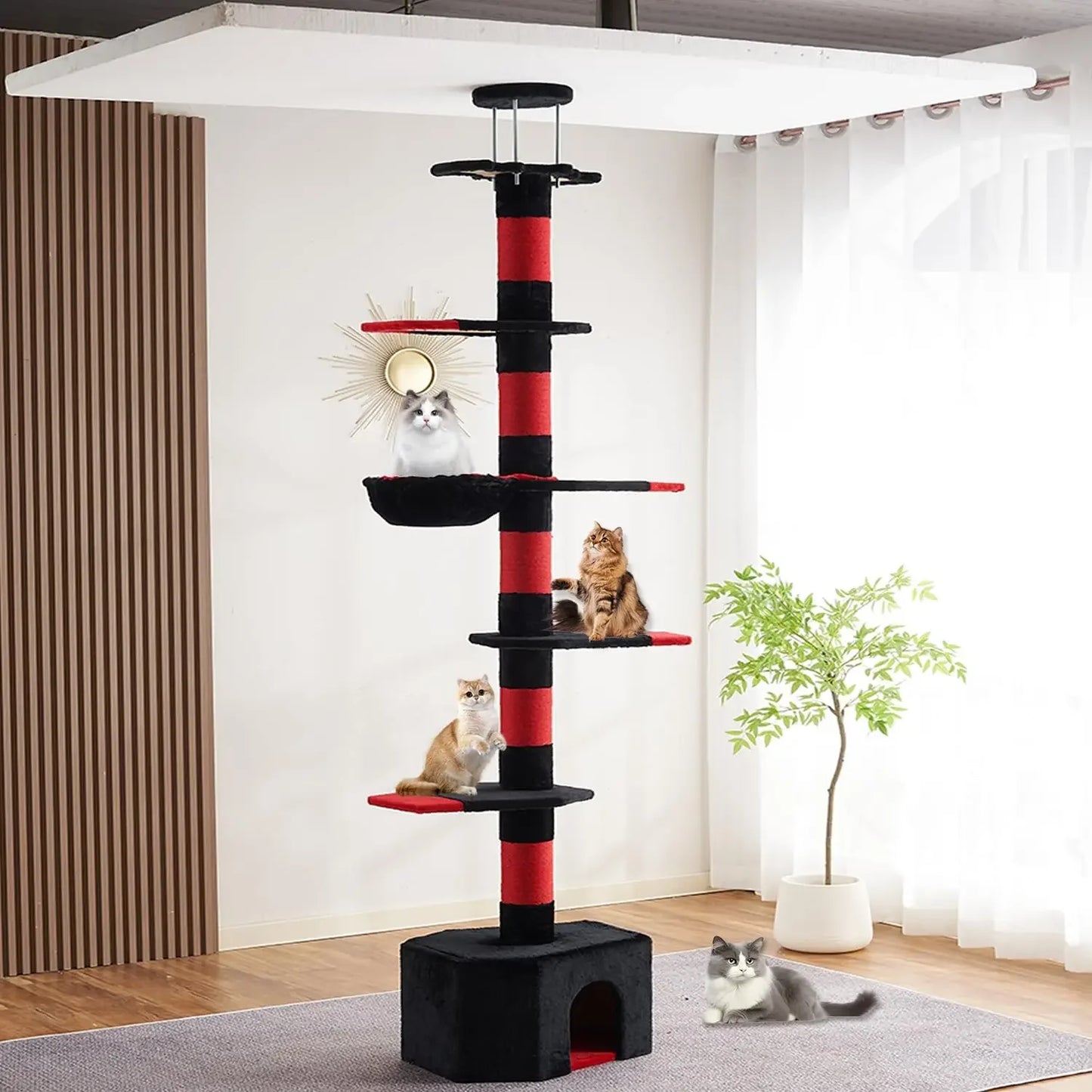 Floor to Ceiling Cat Tree.