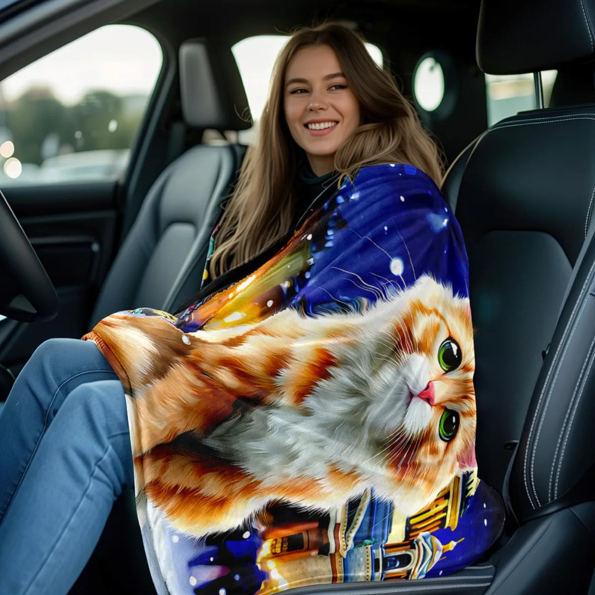 Cat Themed Blanket.