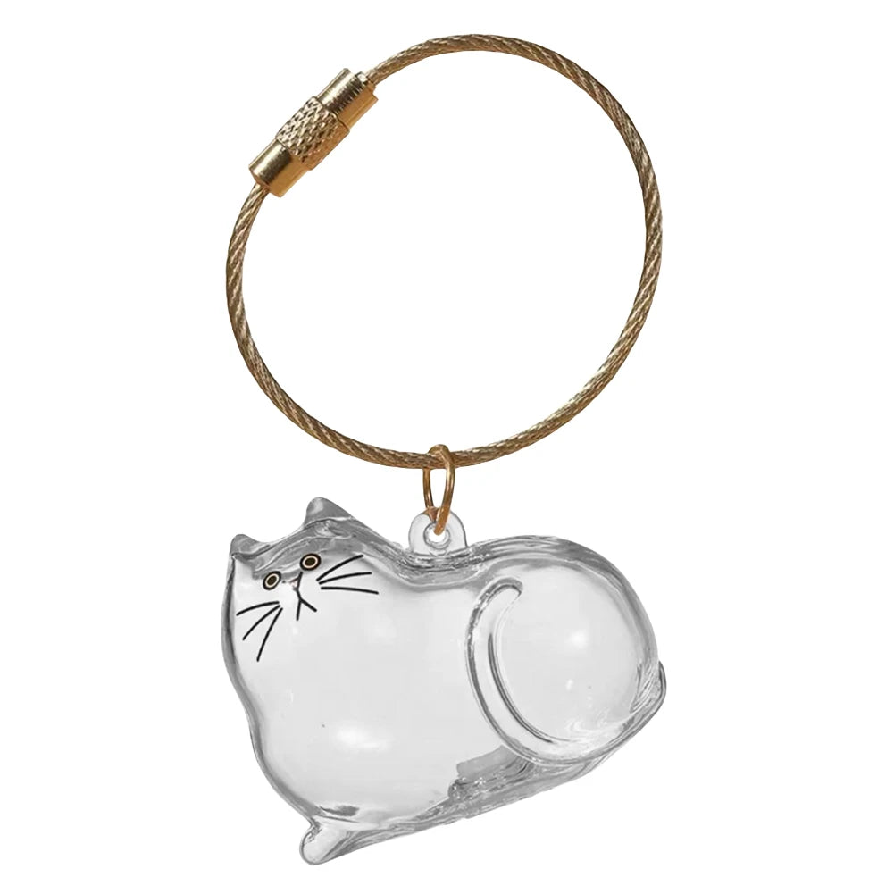 Clear Pet Hair Keepsake.