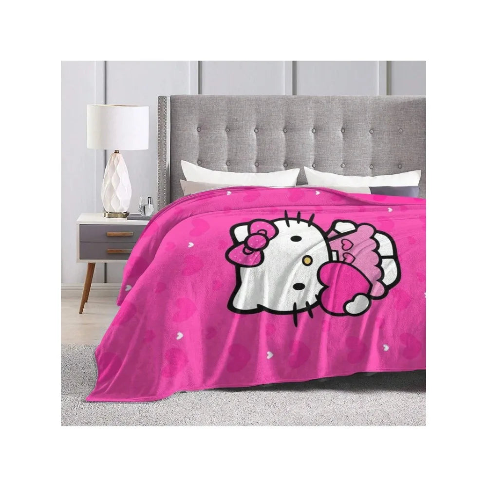 Hello Kitty Flannel Blanket.