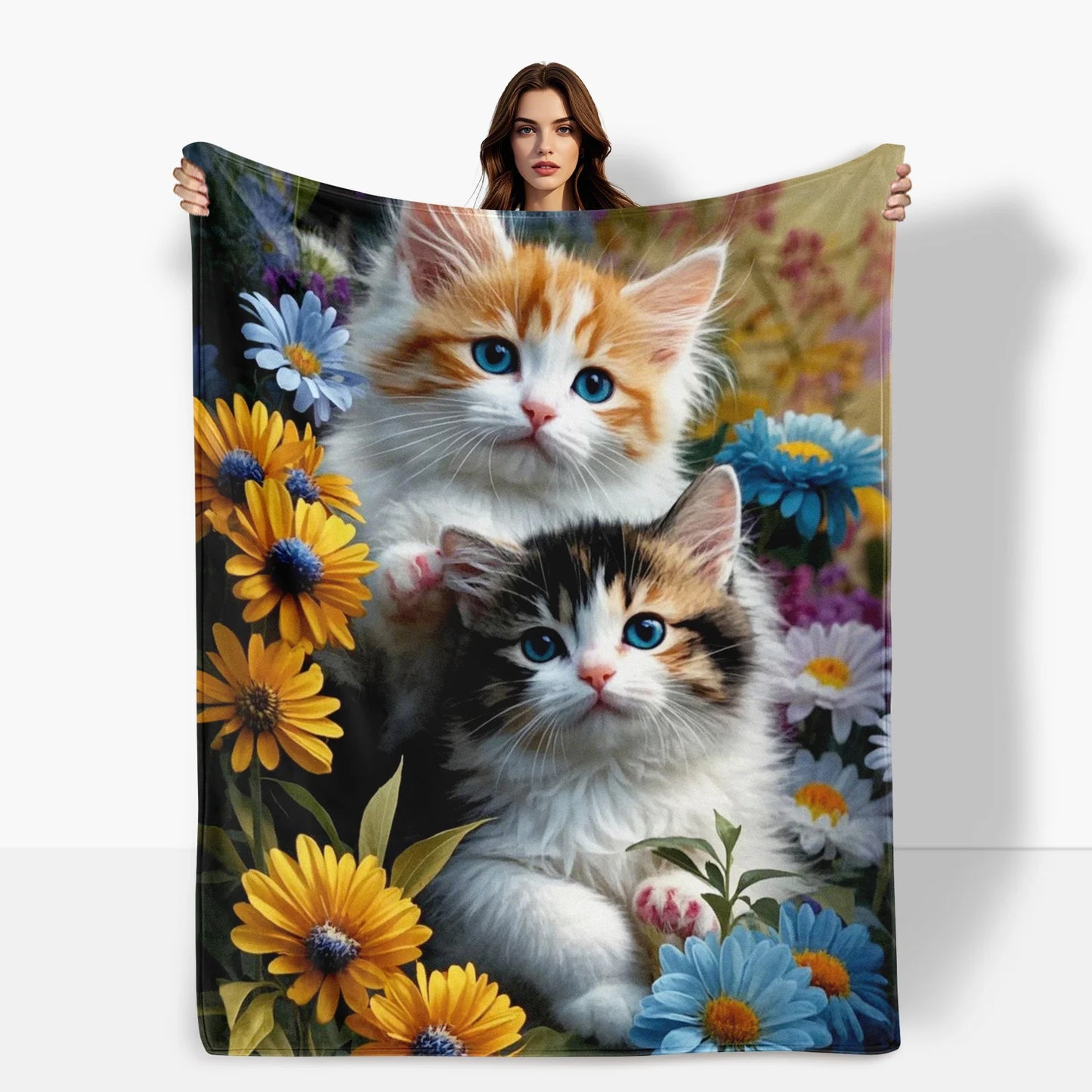 Enchanting Cat Blanket.