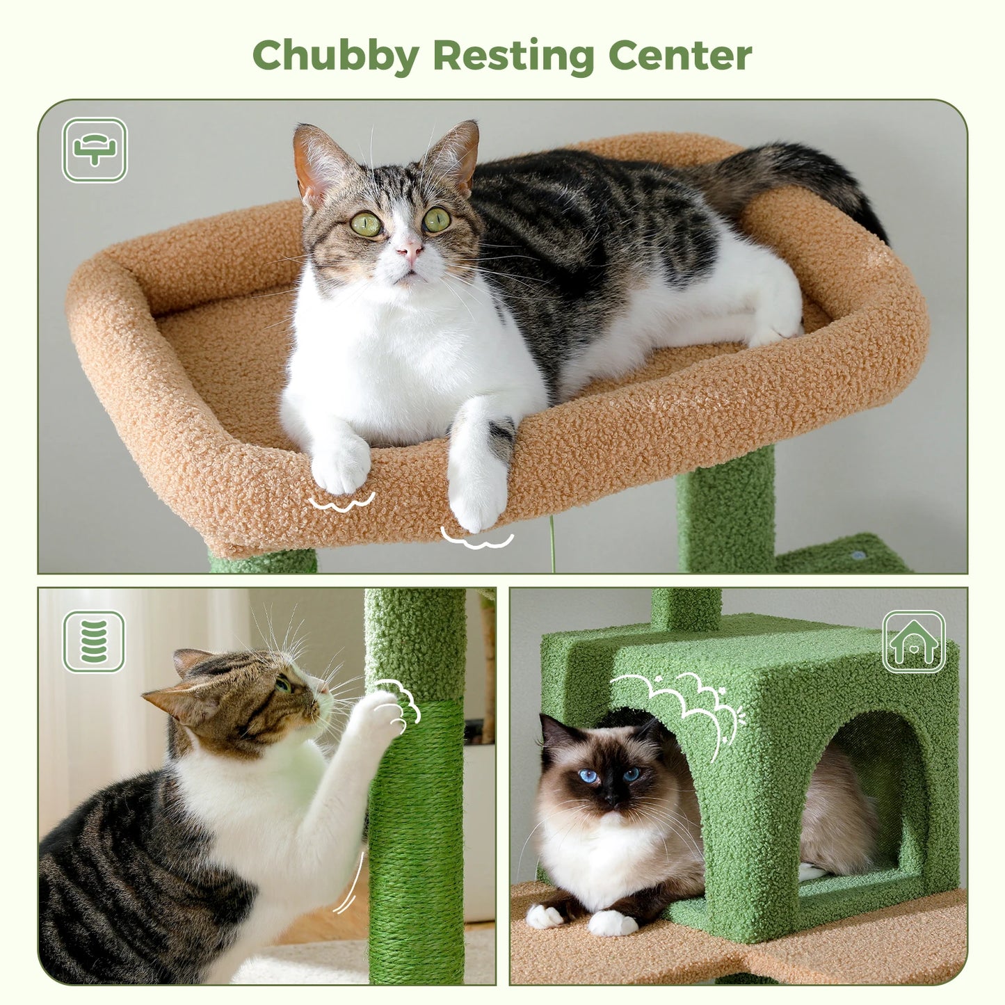Cactus Cat Tree Tower.