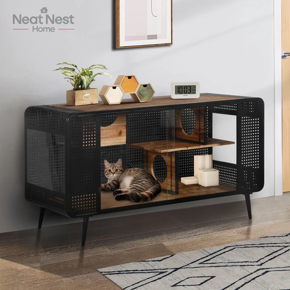 Spacious Cat House.