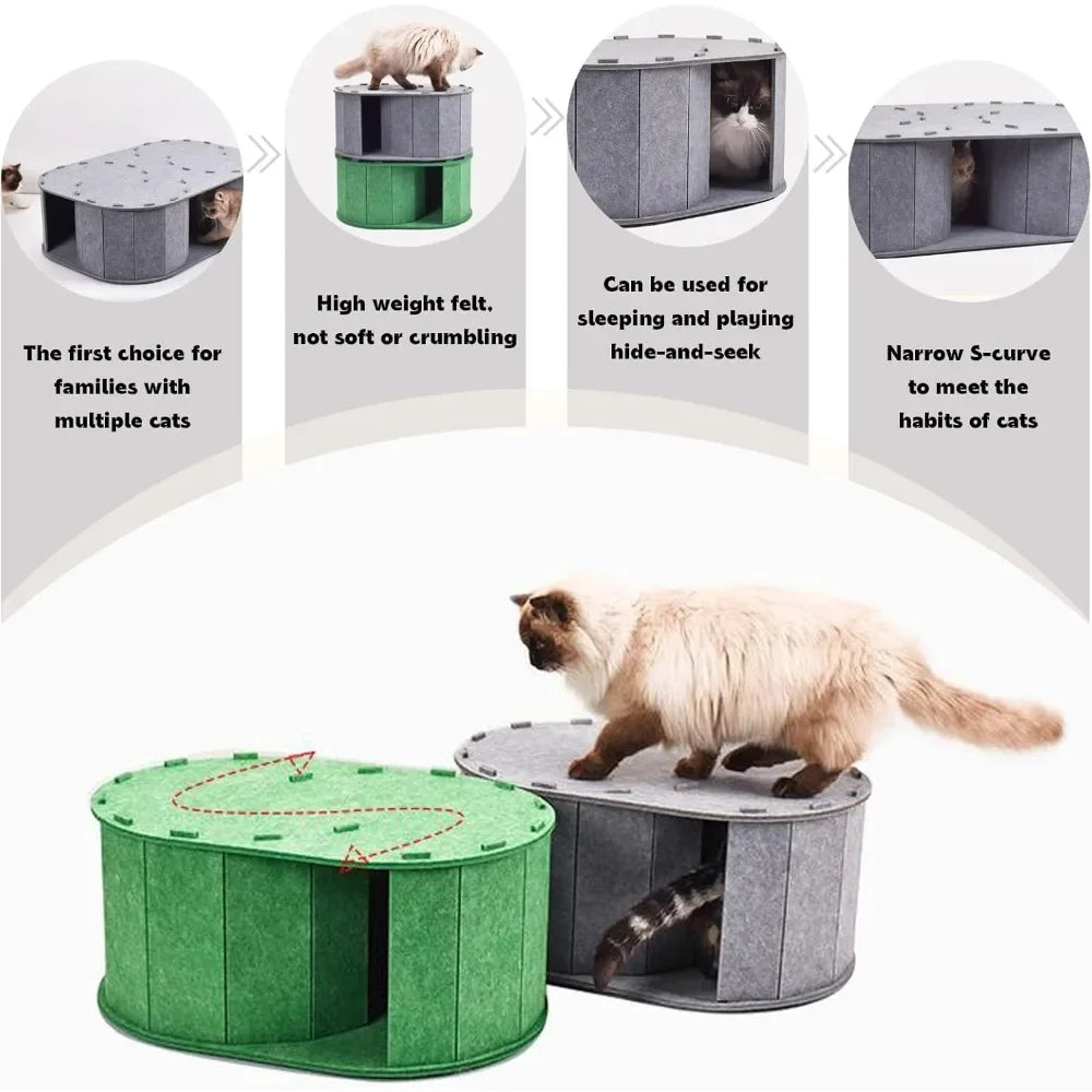 Cat Tunnel Bed.