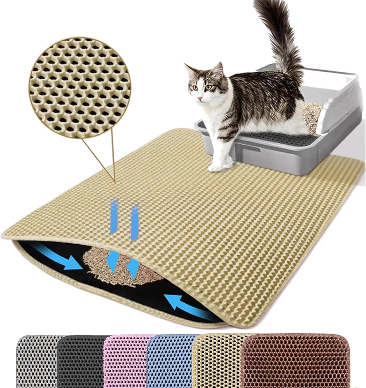 Cat Litter Mat.