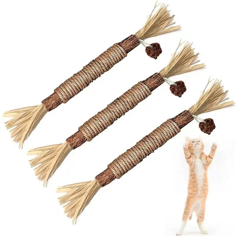 Cat Toy Stick Bite.