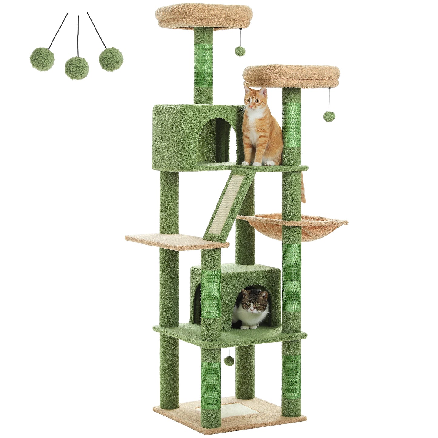 Cat Tree with Plush Condo.