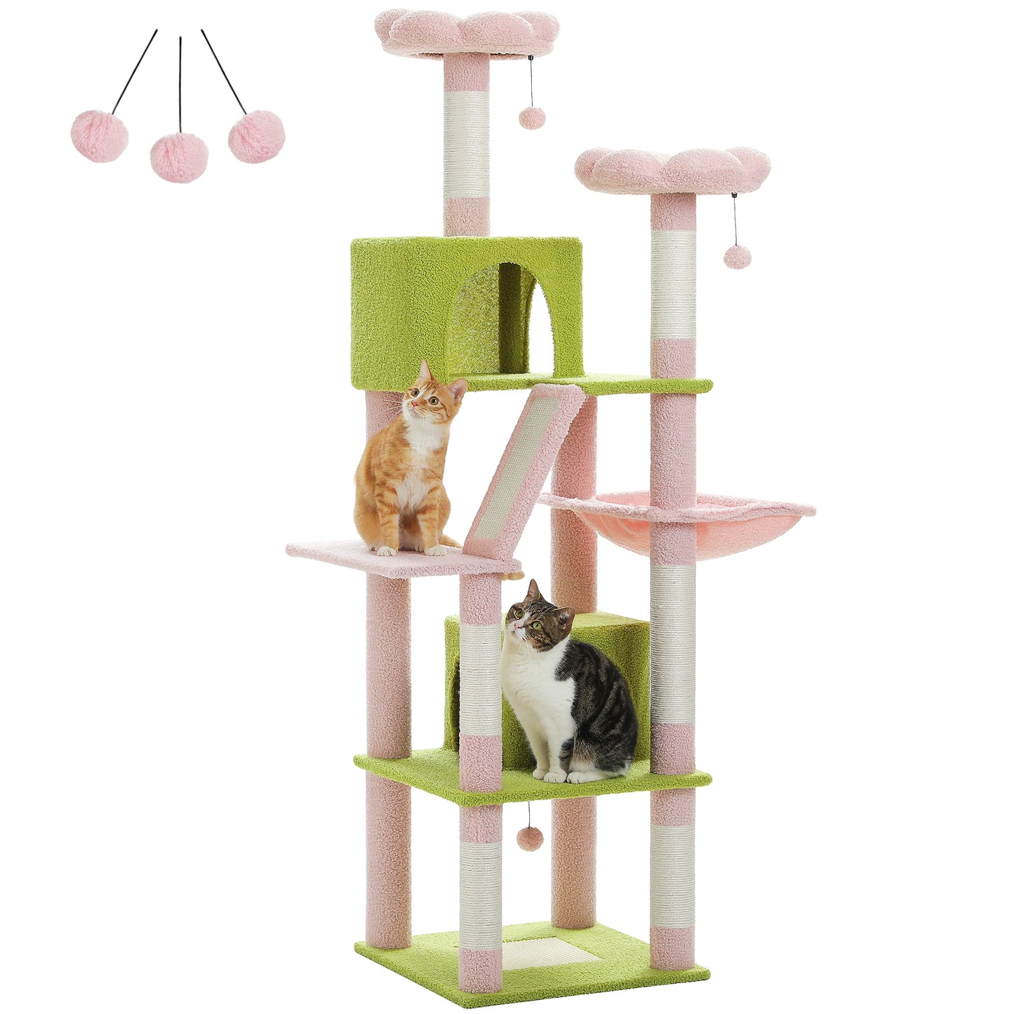 Cat Tree with Plush Condo.