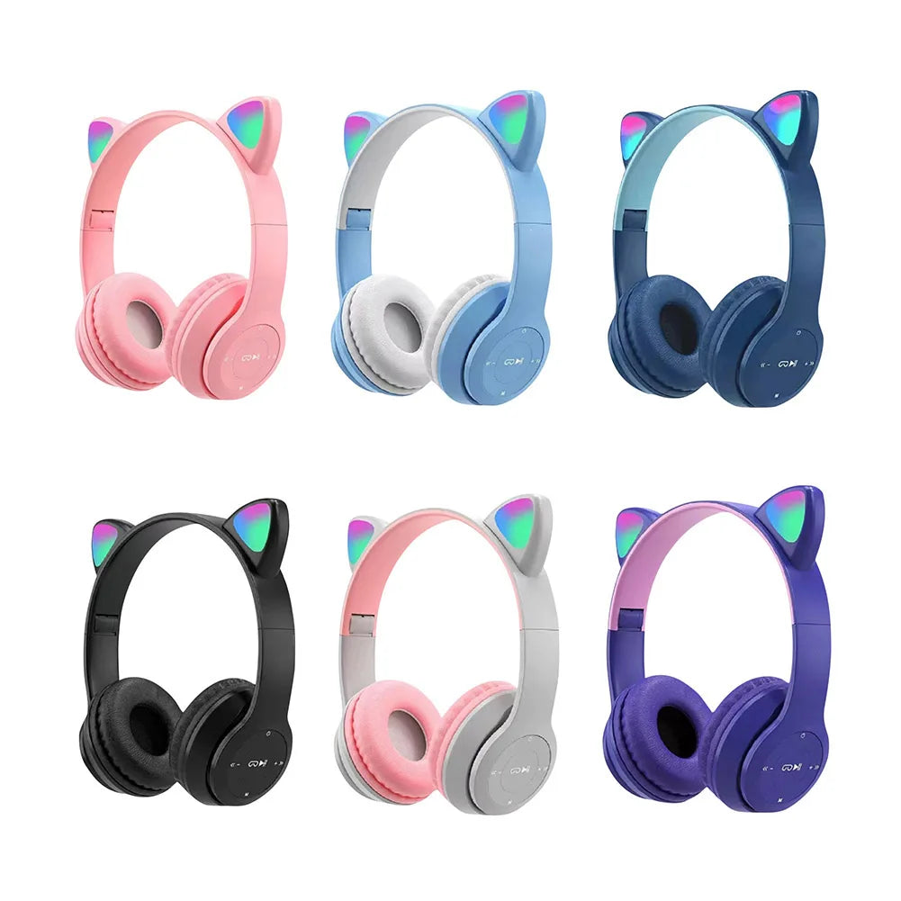 Wireless Headphones Cat Ear.