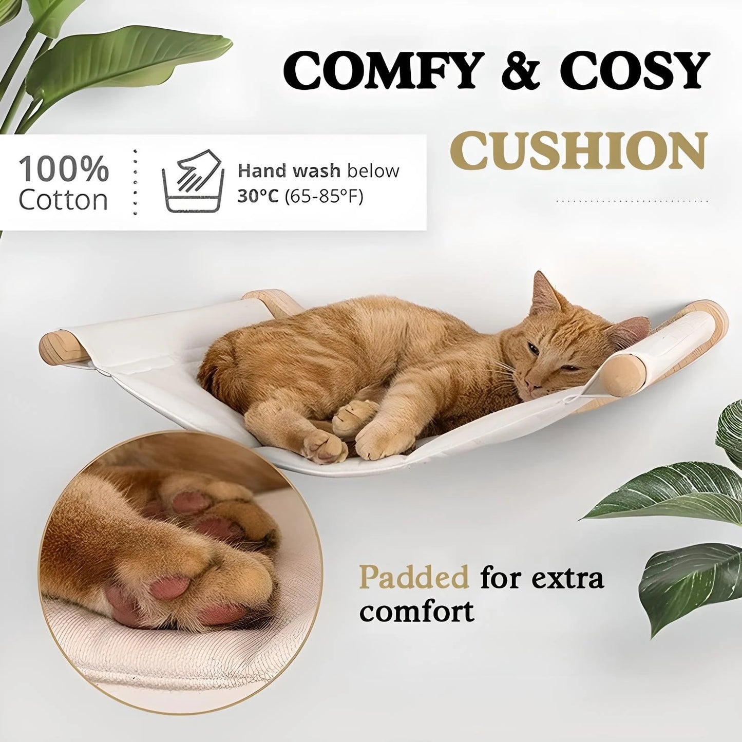 Cat Hammock Wall Mounted Cat Shelf.