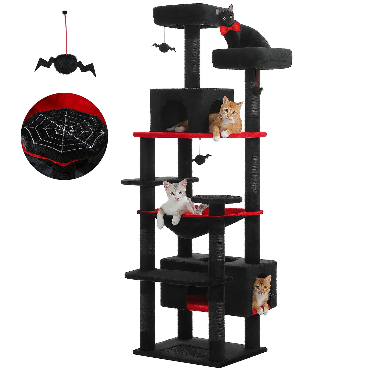 Large Cat Tree and Tower for Indoor Cats.