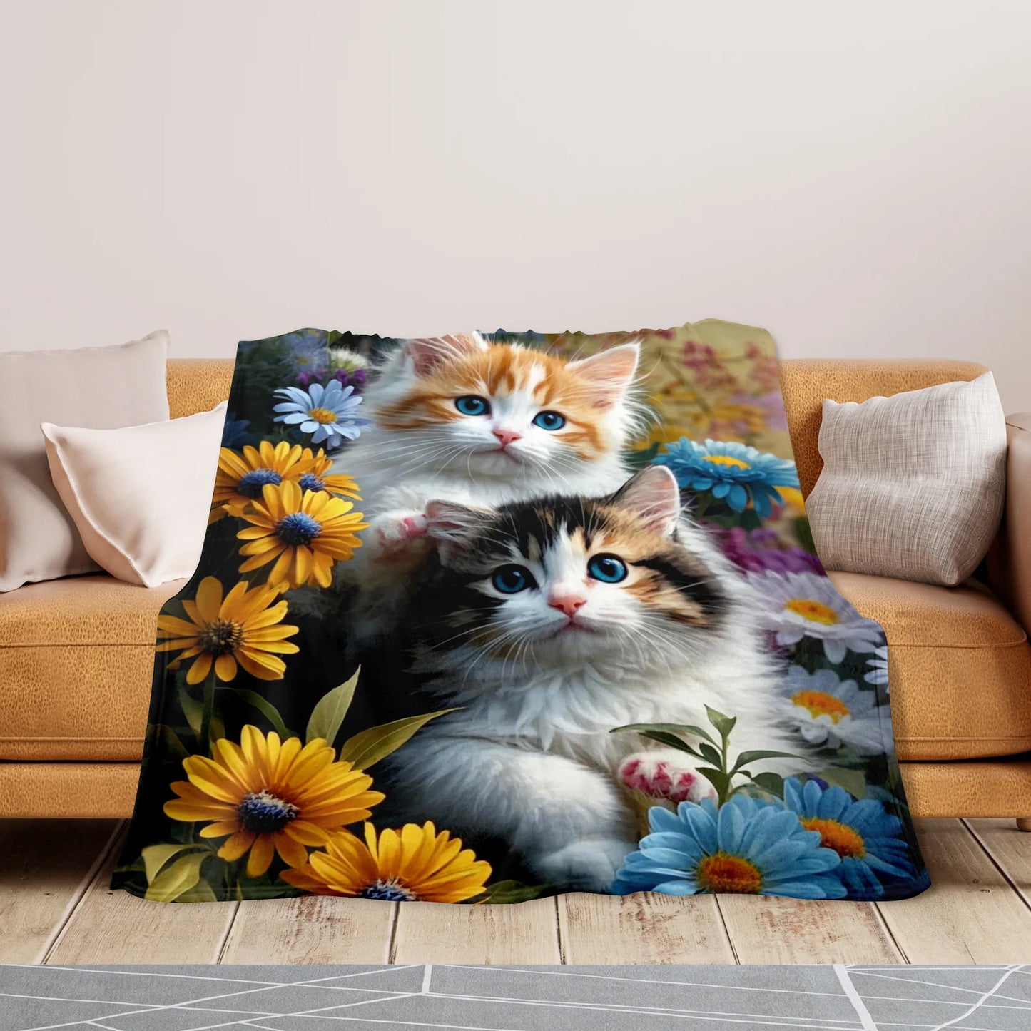 Enchanting Cat Blanket.