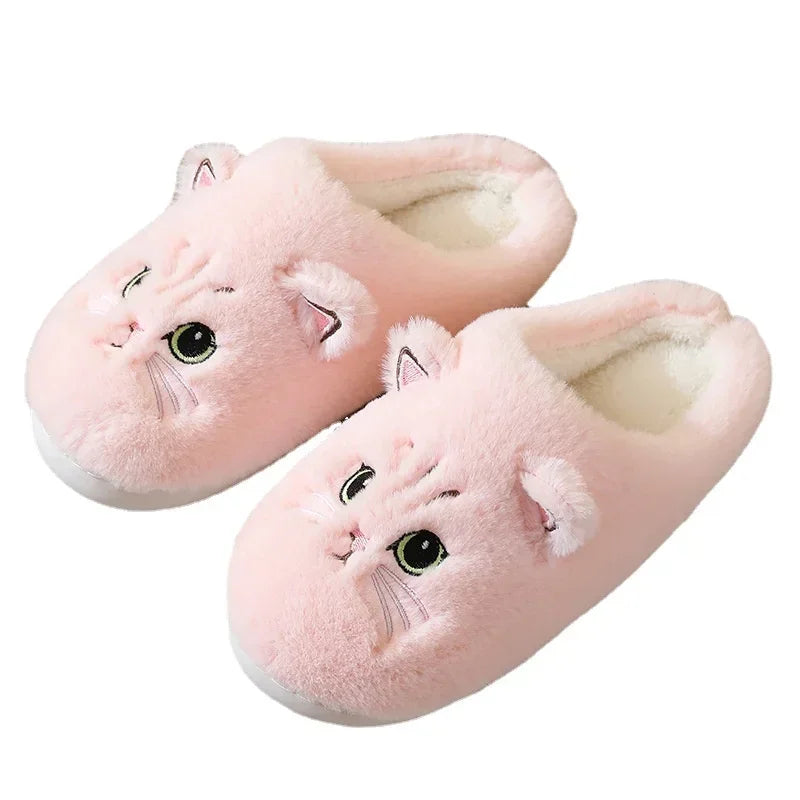 Cat Winter Home Slippers.