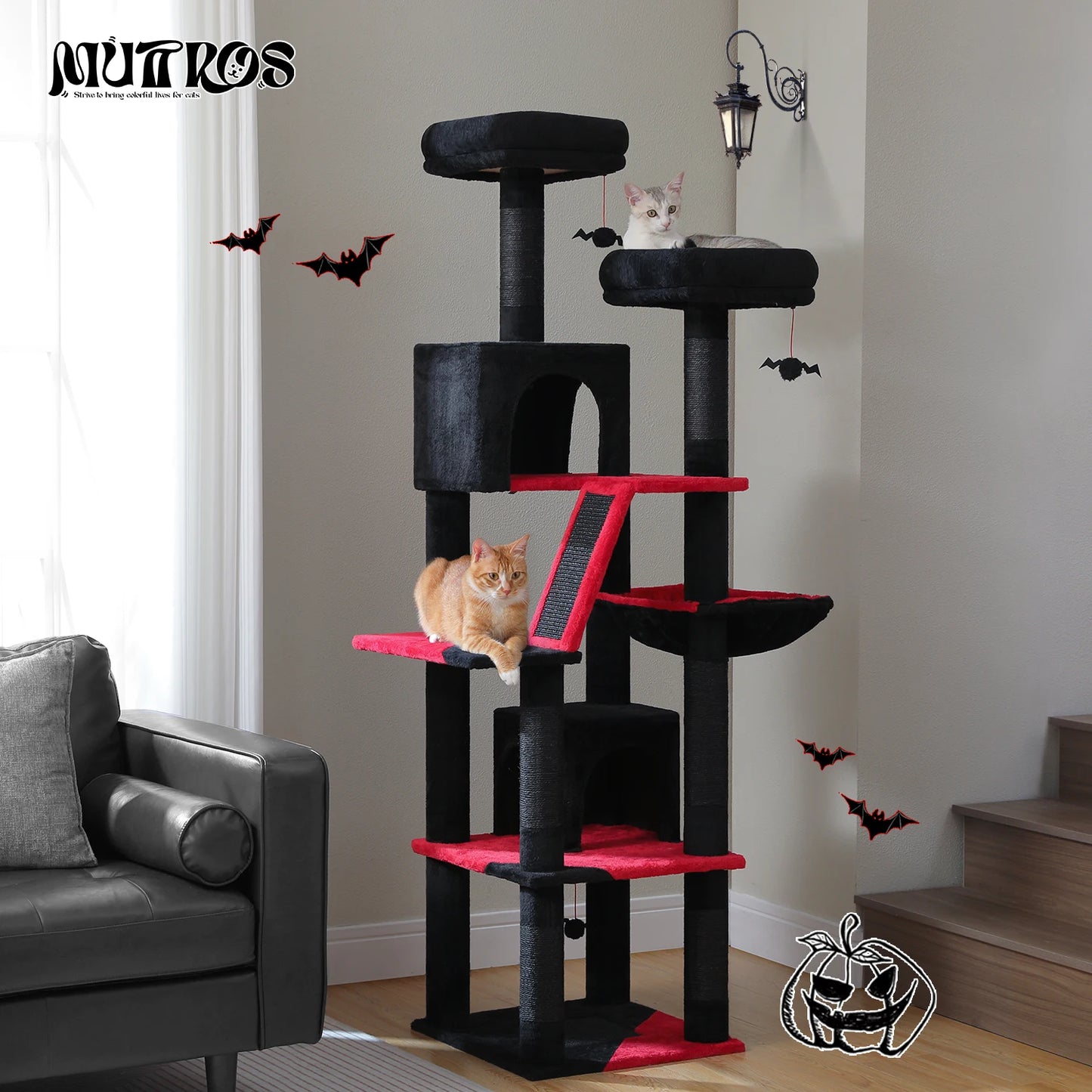 Cat Tree with Plush Condo.
