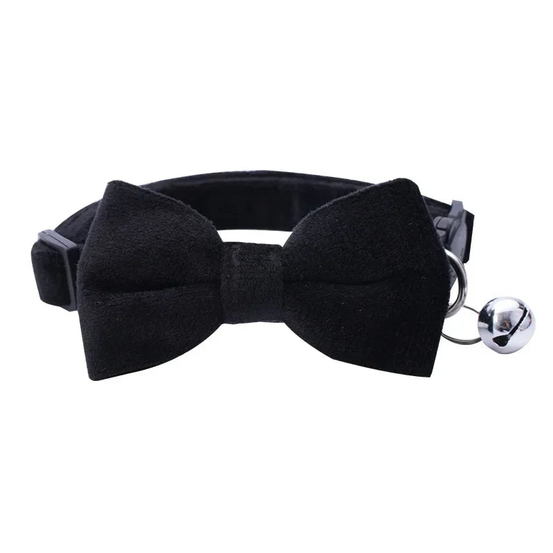 Adjustable Cat Bow Collar.