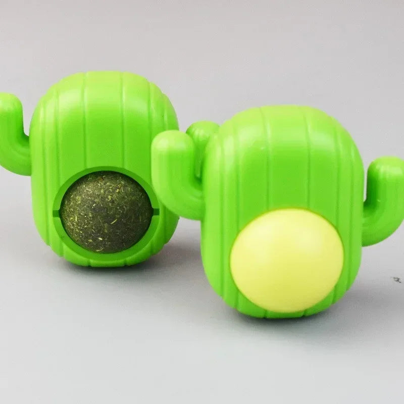 Cat Wall Stick-on Ball.
