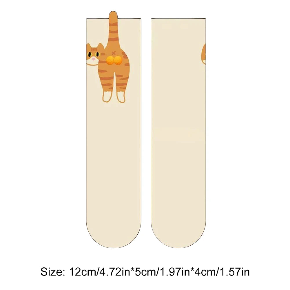 2Pcs Funny Cotton Socks.