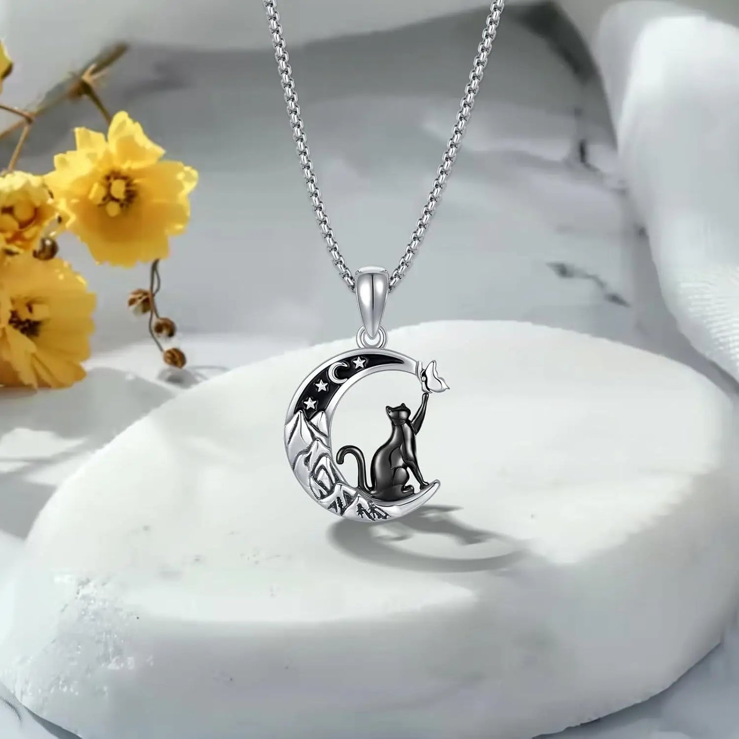 Black Cat Necklace.