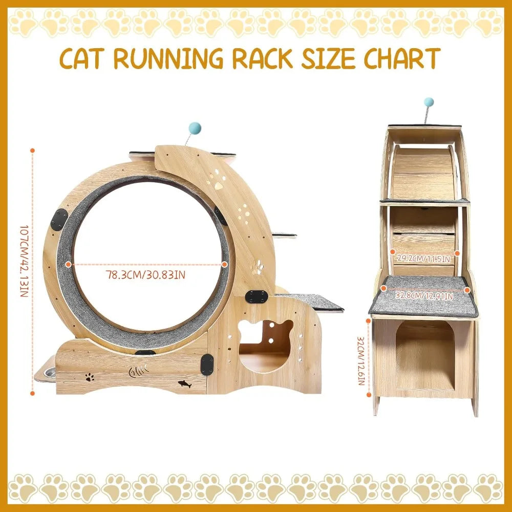 Upgraded Cat Wheel.