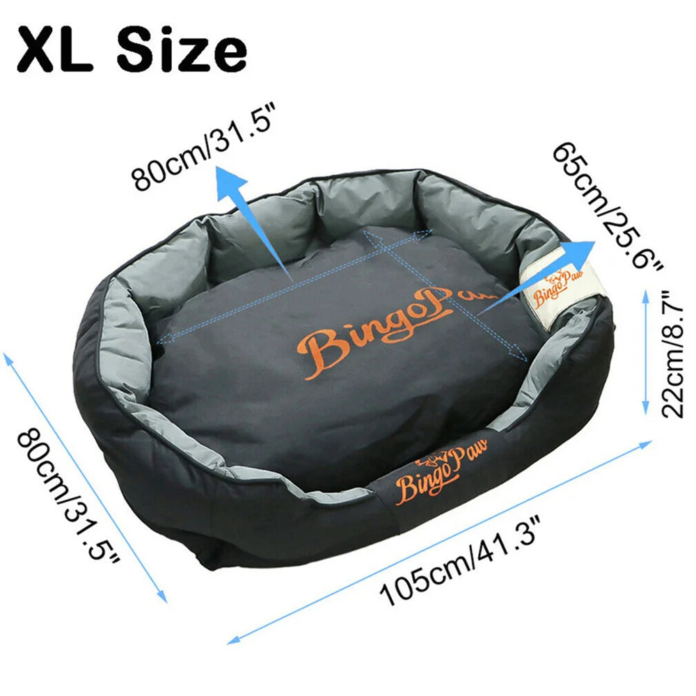 XXL XL L Orthopedic Sofa Dog Bed.