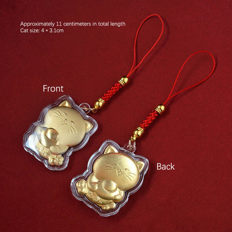 Acrylic Lucky Cat.