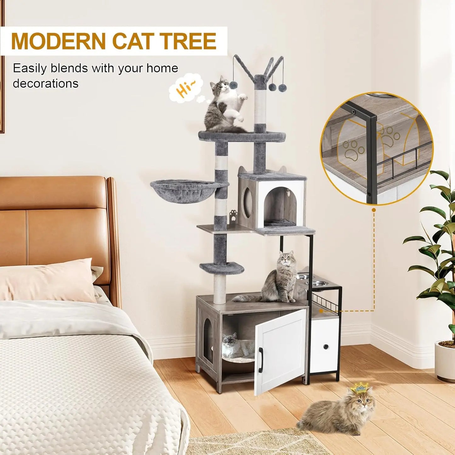 Modern Cat Tower.