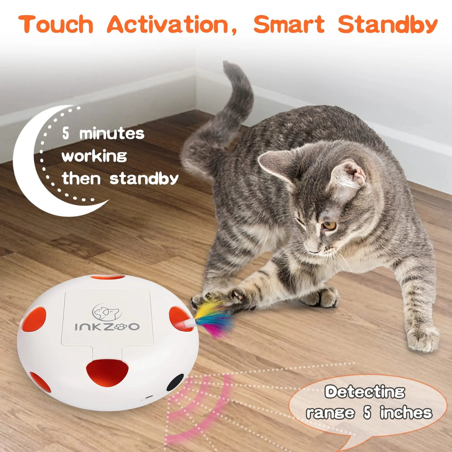 INKZOO Cat Toys.