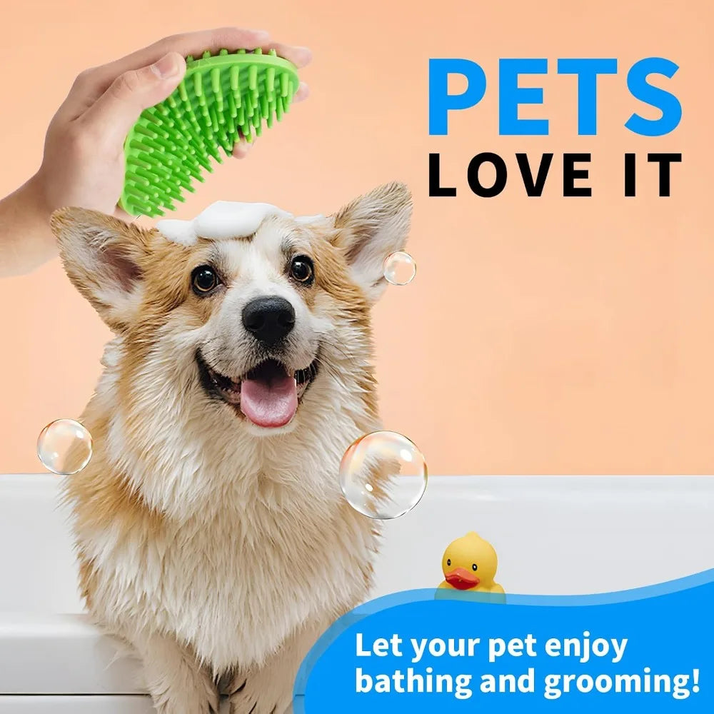 Double Sided Dog Bath Brush.