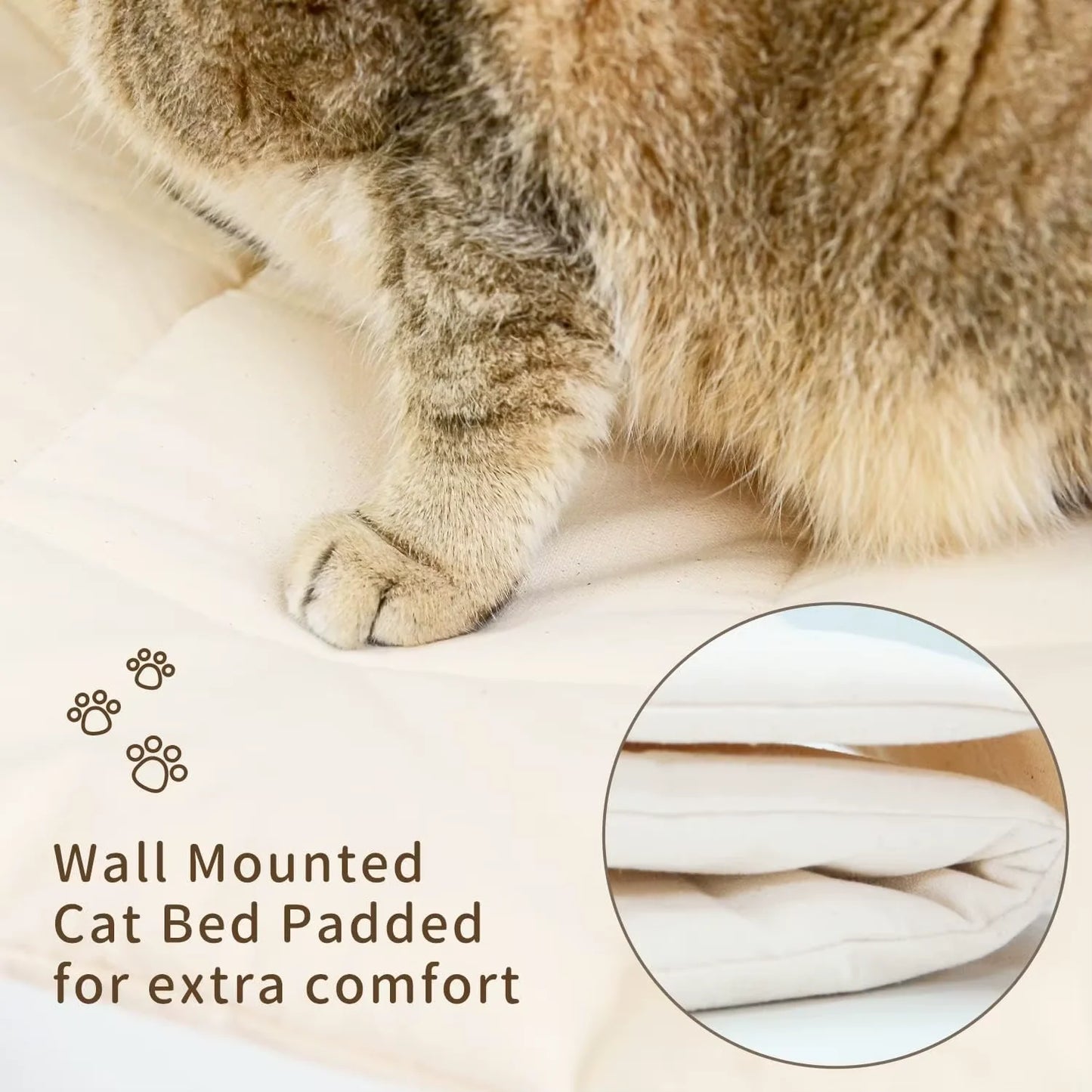 Wall Mounted Cat Hammock Set.